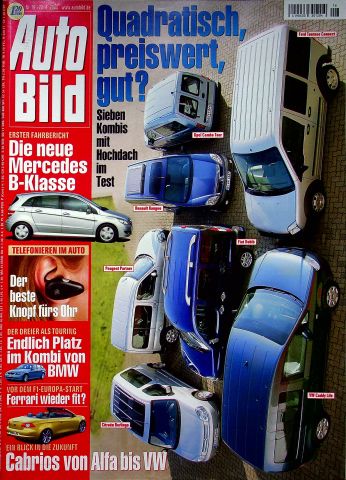 Deckblatt Auto Bild (16/2005)